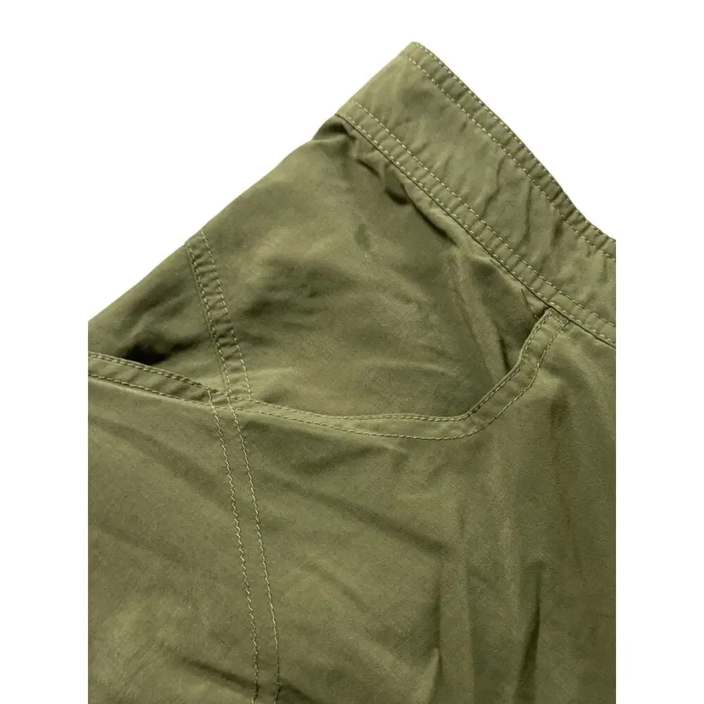 Mountain Hardwear Men's 34 Olive Green Nylong Integrated Belt Short Gorpcore